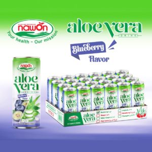 can 250ml 8 45 fl oz naturally sweet aloe vera blueberry drink