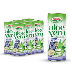 can 250ml 8 45 fl oz naturally sweet aloe vera blueberry drink