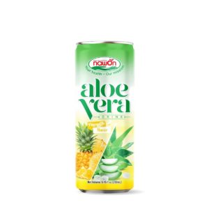 can 250ml 8 45 fl oz naturally sweet aloe vera pineapple drink