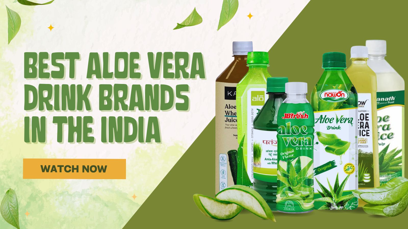 discover the best aloe vera juice brands in india