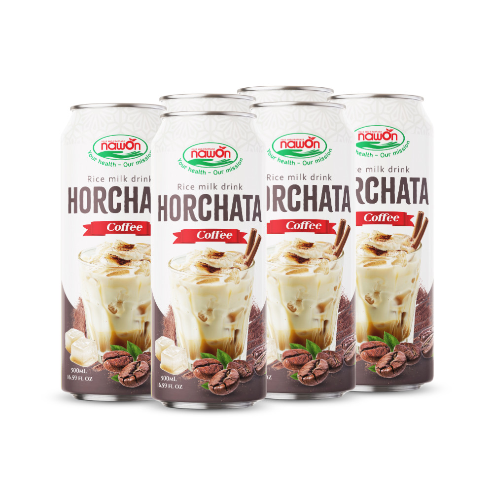Horchata rice milk drink with coffee flavor smooth and sweet (2)