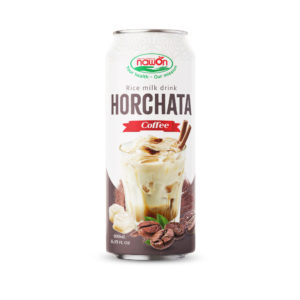 Horchata rice milk drink with coffee flavor smooth and sweet (3)
