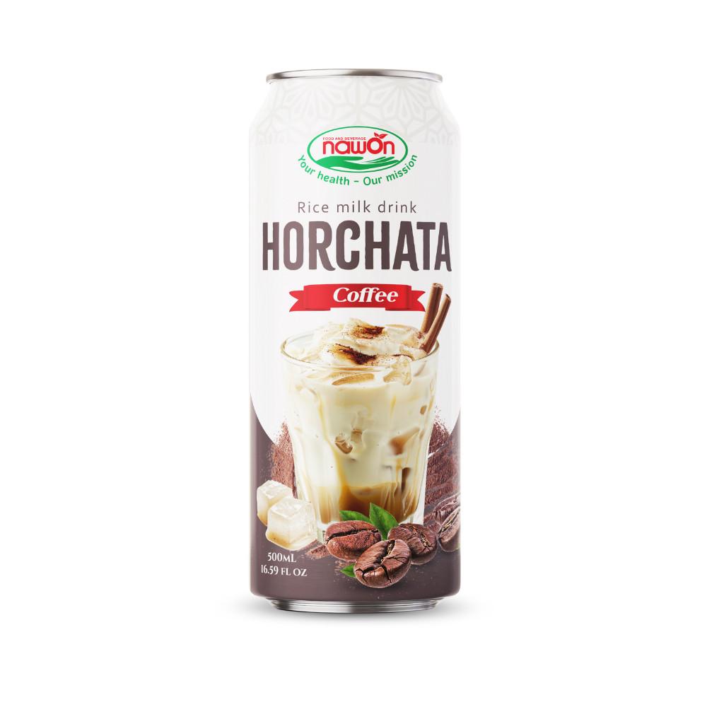 Horchata rice milk drink with coffee flavor smooth and sweet (3)