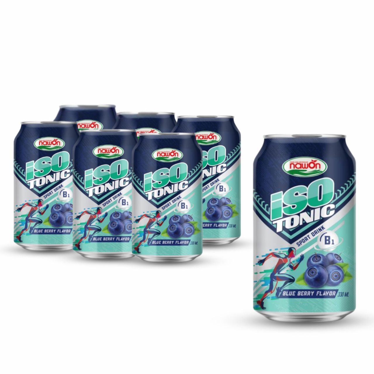 isotonic blue berry flavor sport drink