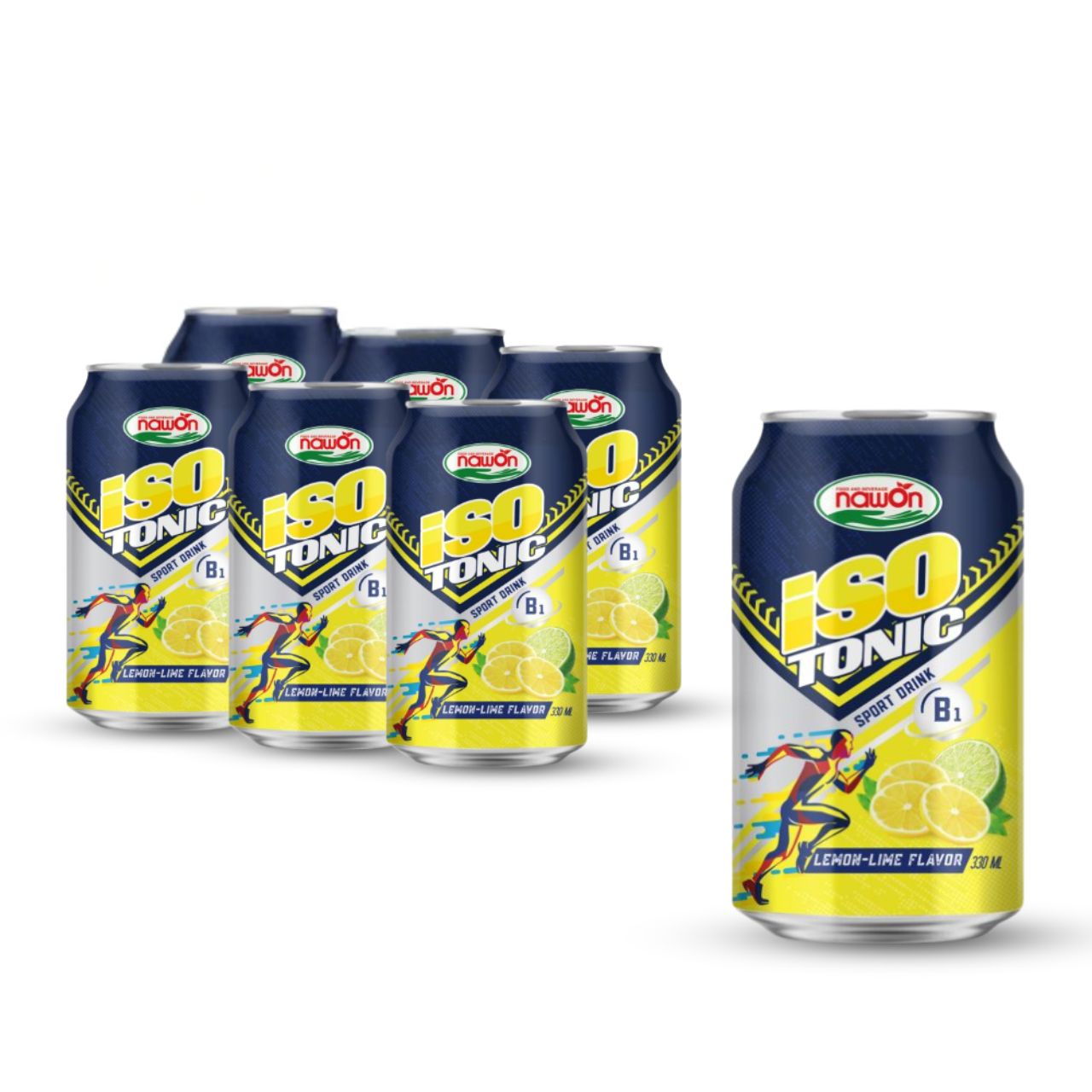 isotonic lemon lime flavor sport drink 330ml