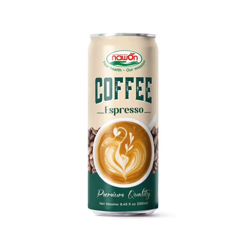 canned 250ml 8 45 fl oz espresso coffe drink