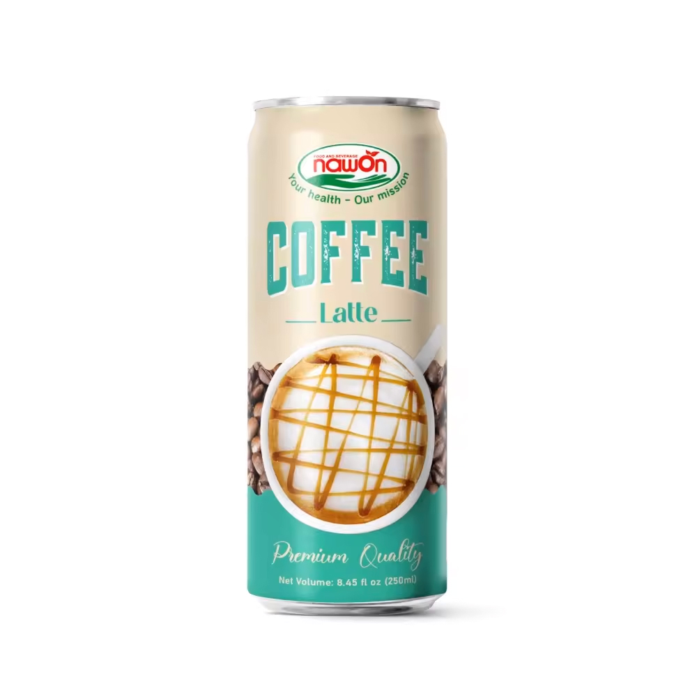 Canned 250ml 8 45 fl oz latte coffe drink