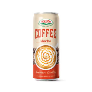 Premium quality canned 250ml 8 45 fl oz mocha coffe drink