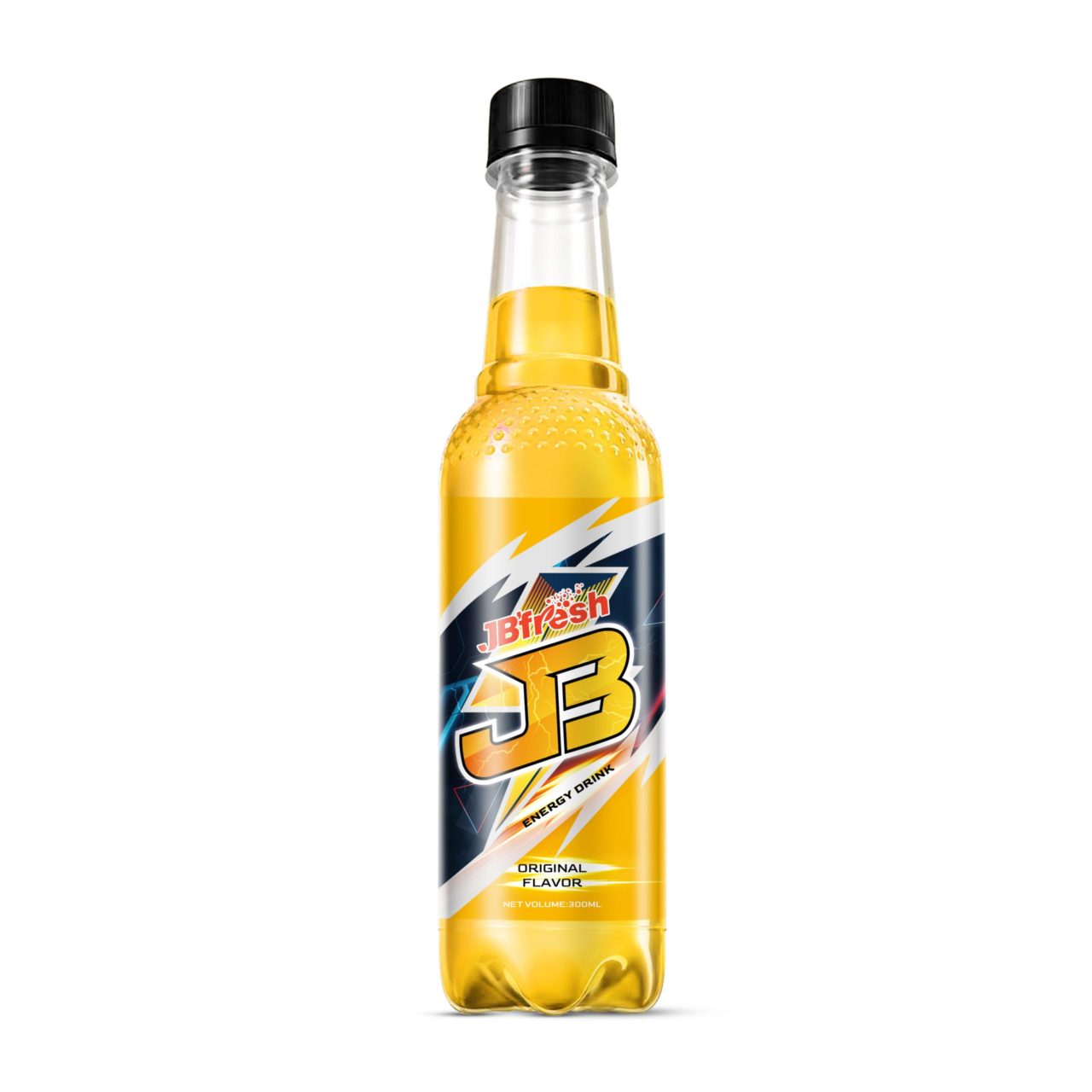 bottle 300ml 10 15 fl oz refreshing carbonated energy drink with fruity orange flavor
