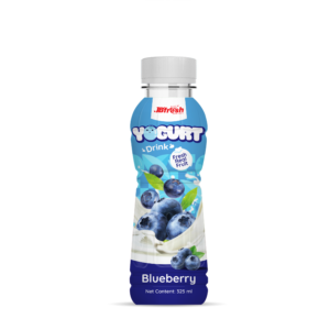bottle 325ml 11 00 fl oz yogurt drink with fresh blueberry flavor