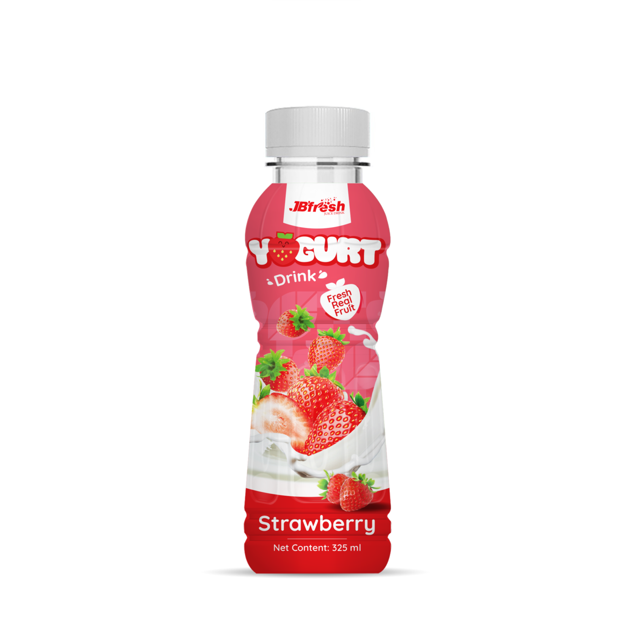 bottle 325ml 11 00 fl oz yogurt drink with fresh strawberry flavor