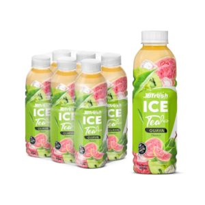 bottle 500ml 16 9 fl oz fresh ice tea with juicy guava flavour 2