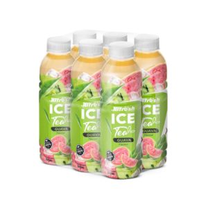 bottle 500ml 16 9 fl oz fresh ice tea with juicy guava flavour 3