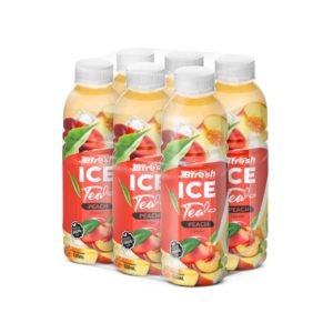 bottle 500ml 16 9 fl oz fresh ice tea with juicy peach flavour 3