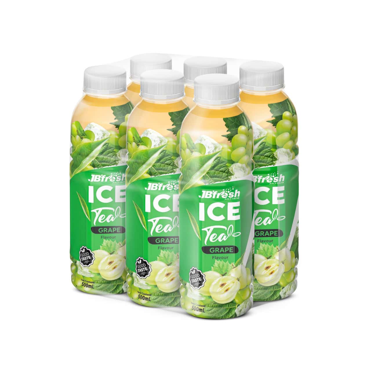 bottle 500ml 16 9 fl oz fresh ice tea with juicy white grape flavour 3