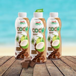 Bottle 500ml 16 9 fl oz natural nfc coco water with gentle chocolate flavor (2)