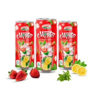 Can 320ml 10 82 fl oz sparkling mojito with juicy strawberry flavor (2)