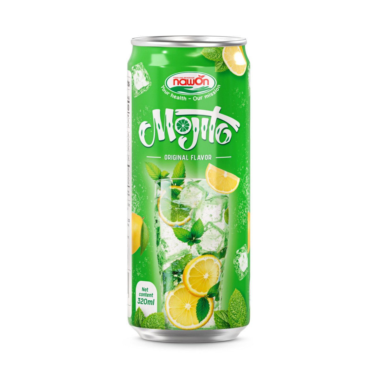 can 320ml 10 82 fl oz sparkling mojito with original flavor