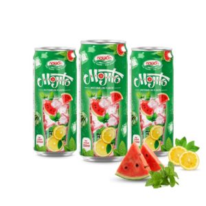 Can 320ml 10 82 fl oz sparkling mojito with tropical watermelon flavor (2)