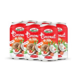 Can 330ml 11 18 fl oz creamy coconut milk with chewy nata de coco and juicy strawberry flavor (2)