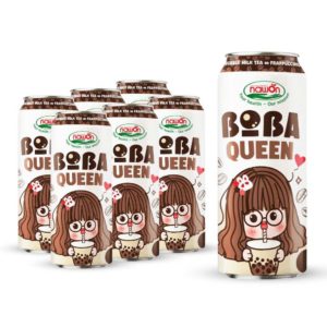 sleek can 500ml 16 9 fl oz boba queen frappuccino bubble tea drink 2