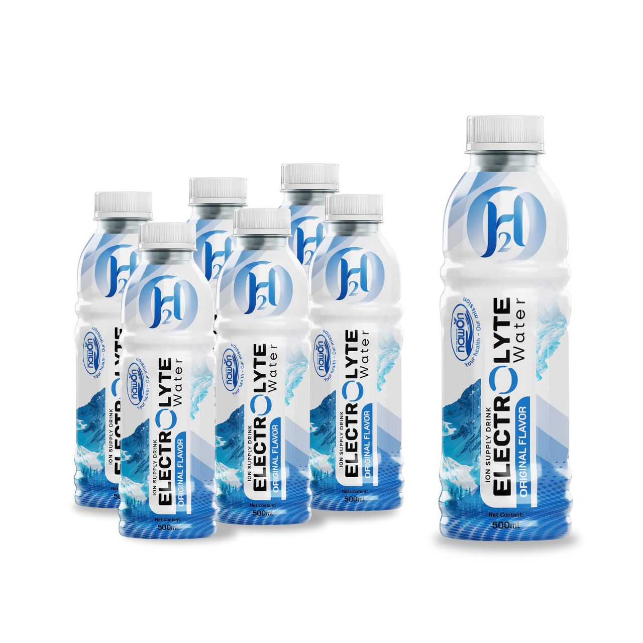 bottle 500ml 16 9 fl oz electrolyte water with pure original flavor 2