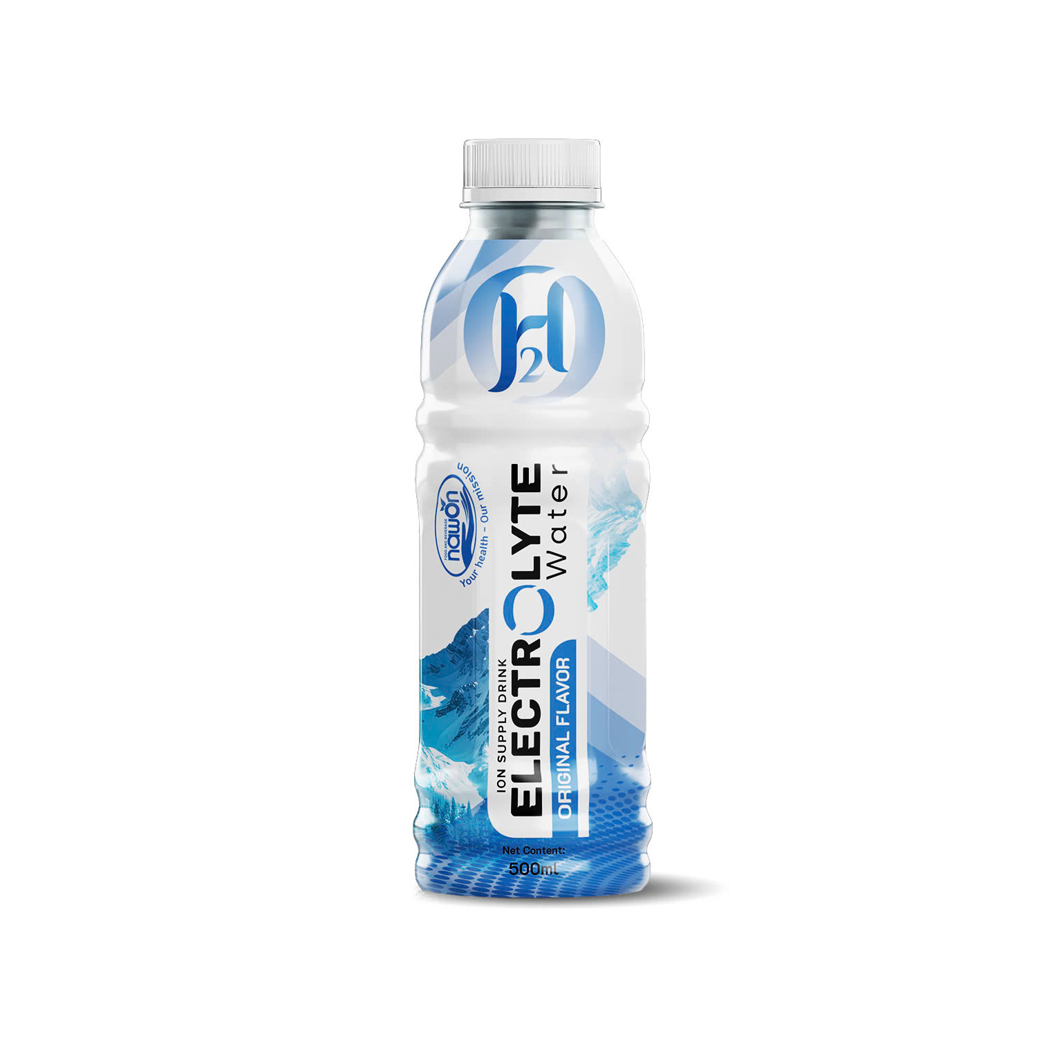 bottle 500ml 16 9 fl oz electrolyte water with pure original flavor