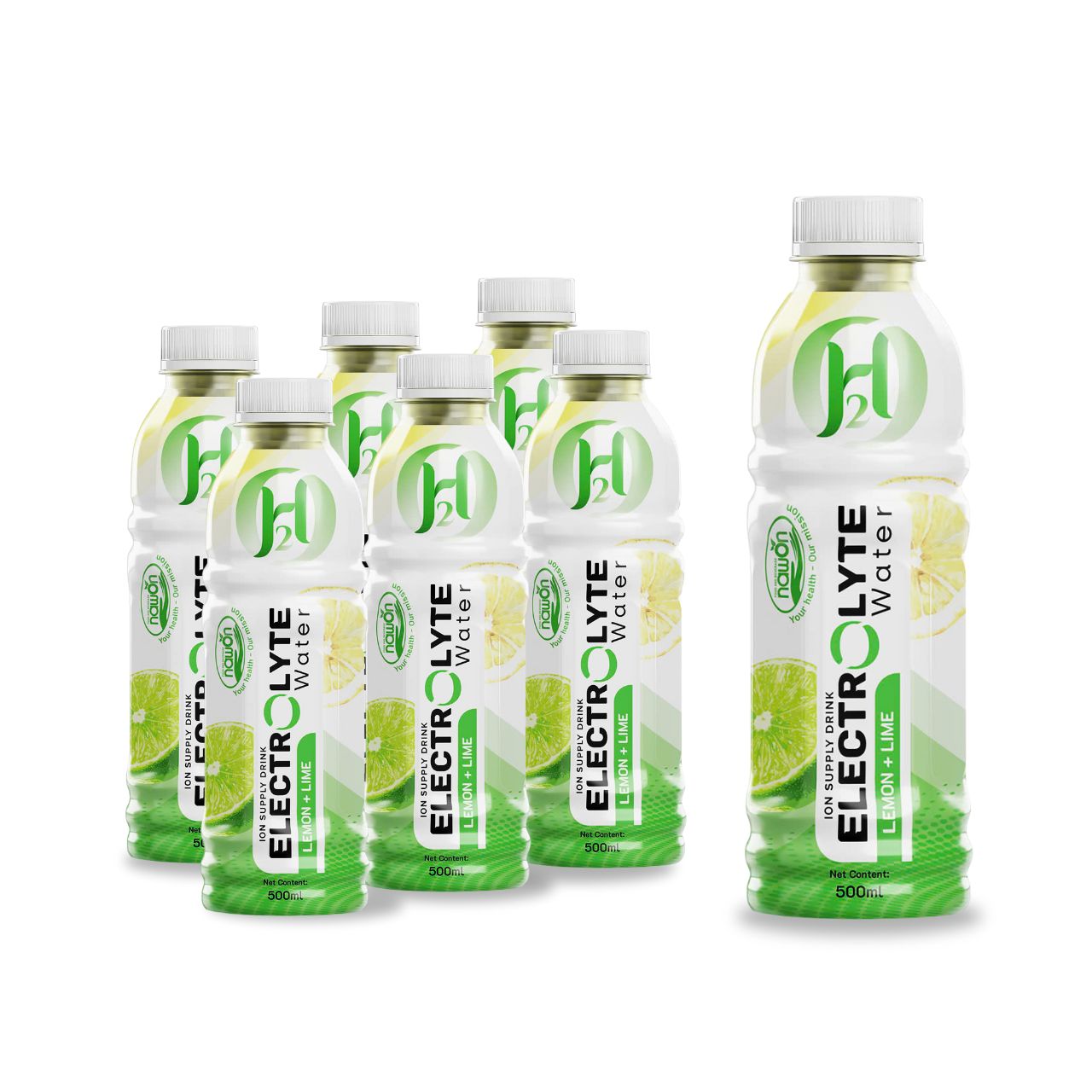 bottle 500ml 16 9 fl oz electrolyte water with refreshing lemon and lime flavor 2