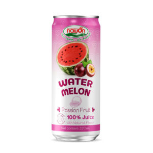can 320ml 10 82 fl oz 100 natural watermelon juice with juicy passion fruit flavor
