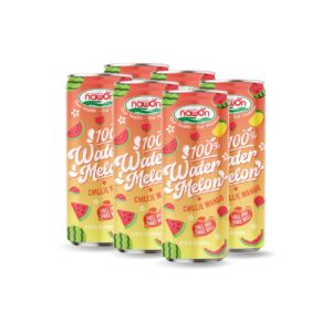can 320ml 11 18 fl oz 100 refreshing watermelon juice with spicy chillie mango flavor 3
