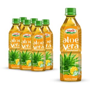 pet bottle 500ml 16 9 fl oz aloe vera drink featuring a refreshing mango flavor (1)