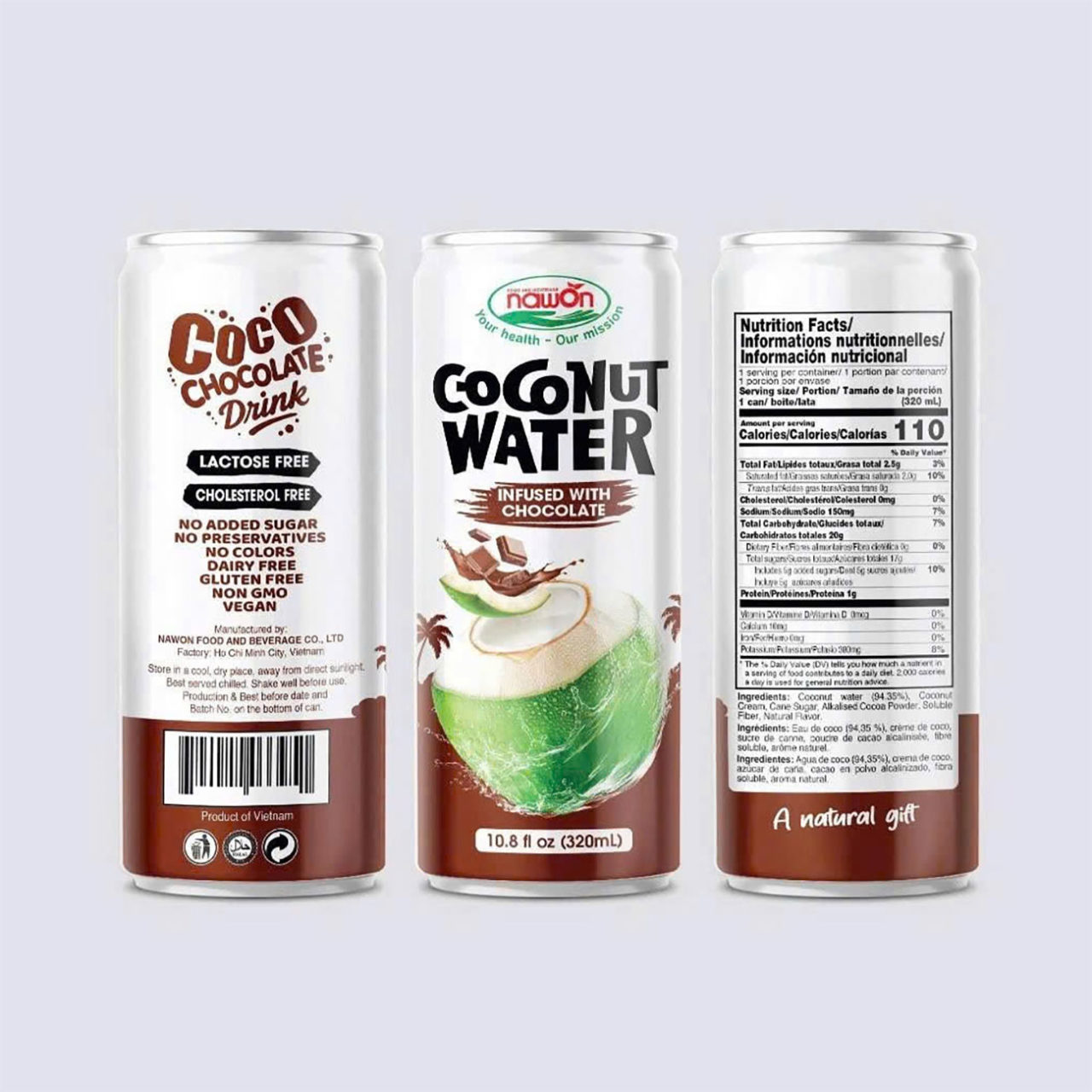 Can 320ml 10 82 fl oz chocolate coconut water with delicate and smooth taste (2)