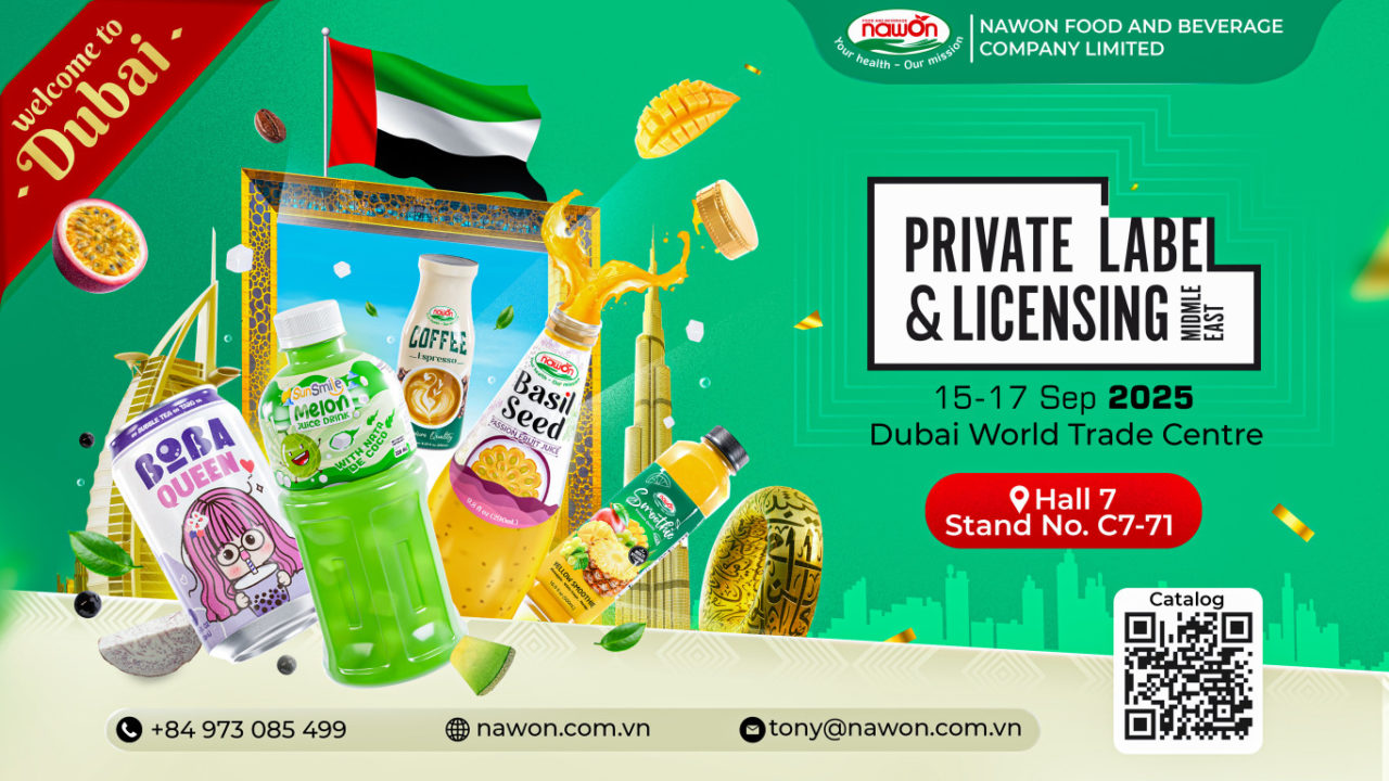 Nawon Brings Innovative Beverage Solutions to Private Label Licensing Middle East 2025