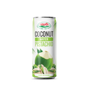 Coconut Water With Pistachio Flavor Can 320ml (10 8 Fl oz) white