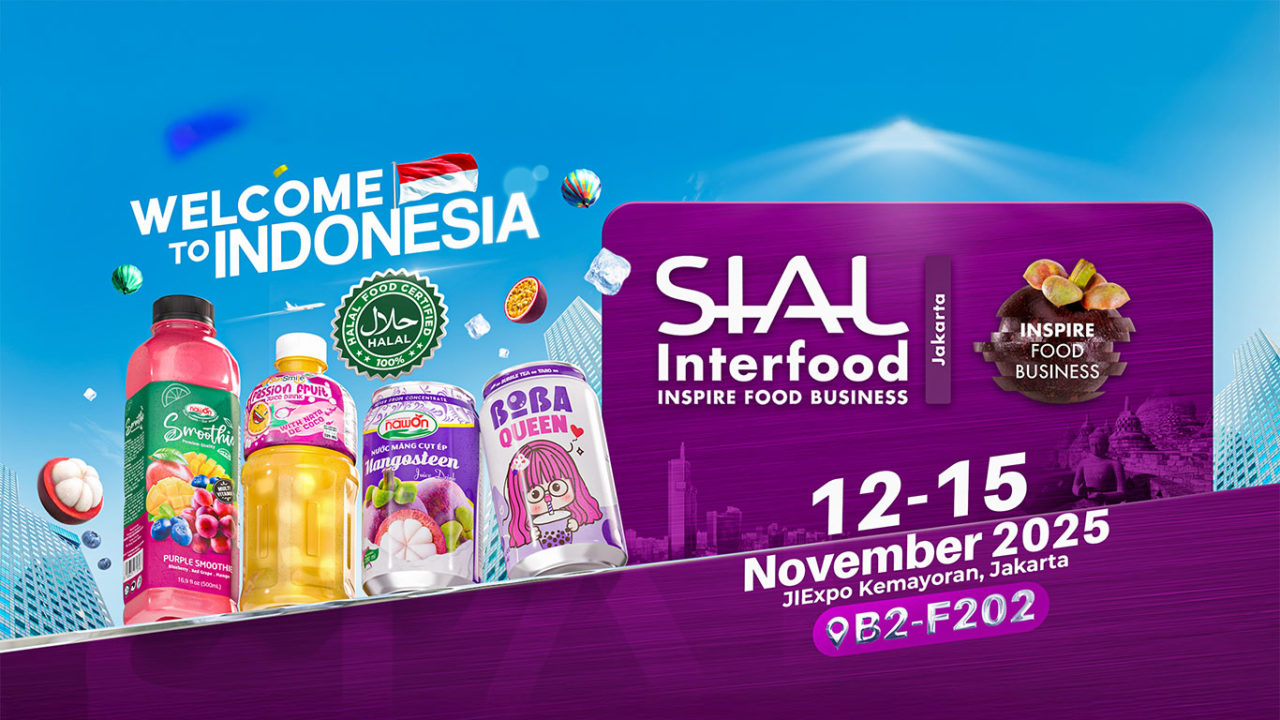 SIAL interfood jakarta 2025 discover nawons halal beverage excellence