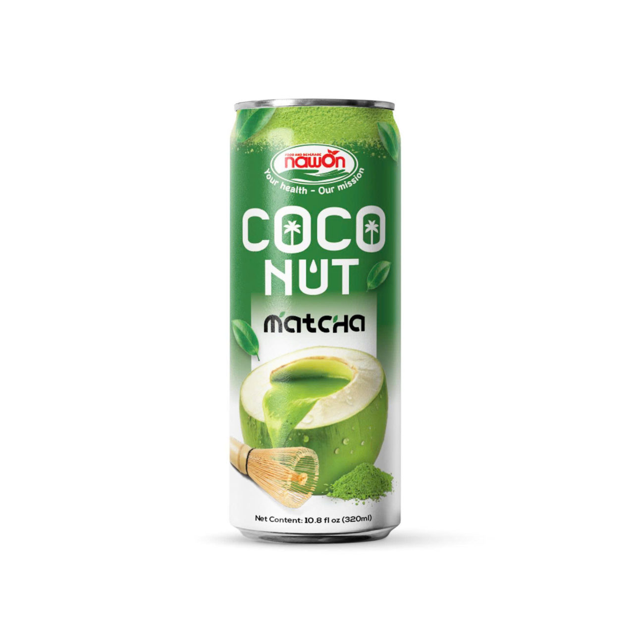 Cold Whisk Matcha Coconut Water Drink Can 320Ml (10 8 Fl oz)