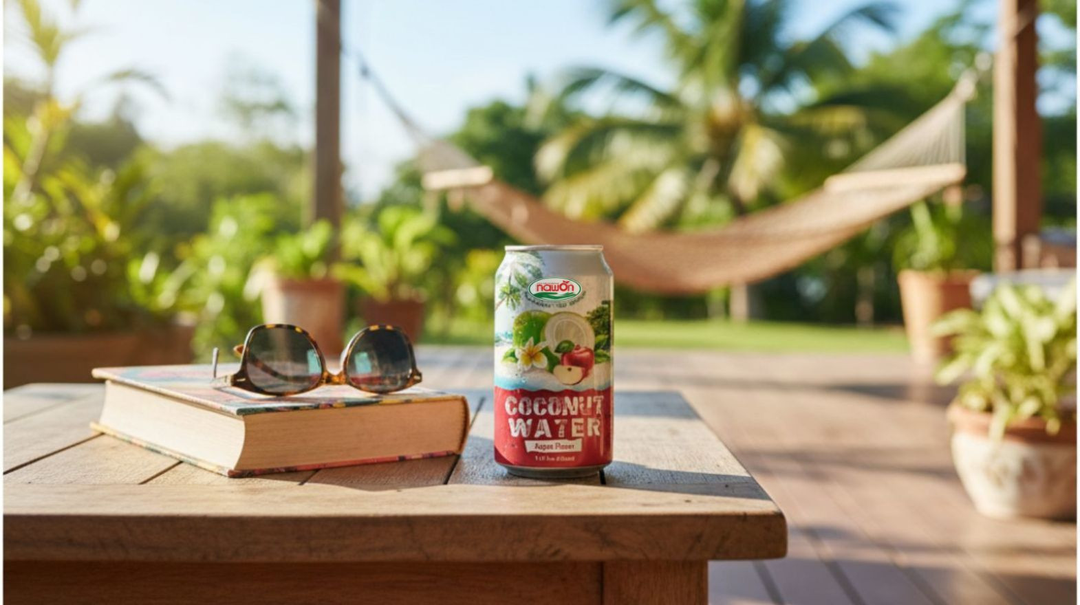 apple coconut water apple coconut water