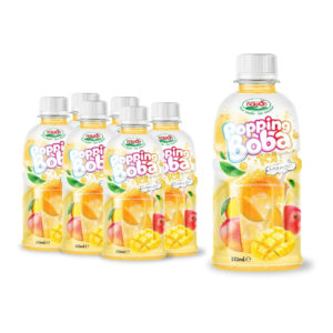 Bottle 320 ml 10 82 fl oz mango popping boba tea made for a fun sweet and refreshing taste (2)