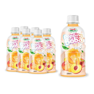 bottle 320 ml 10 82 fl oz peach popping boba tea made for a fun sweet and refreshing taste (2)