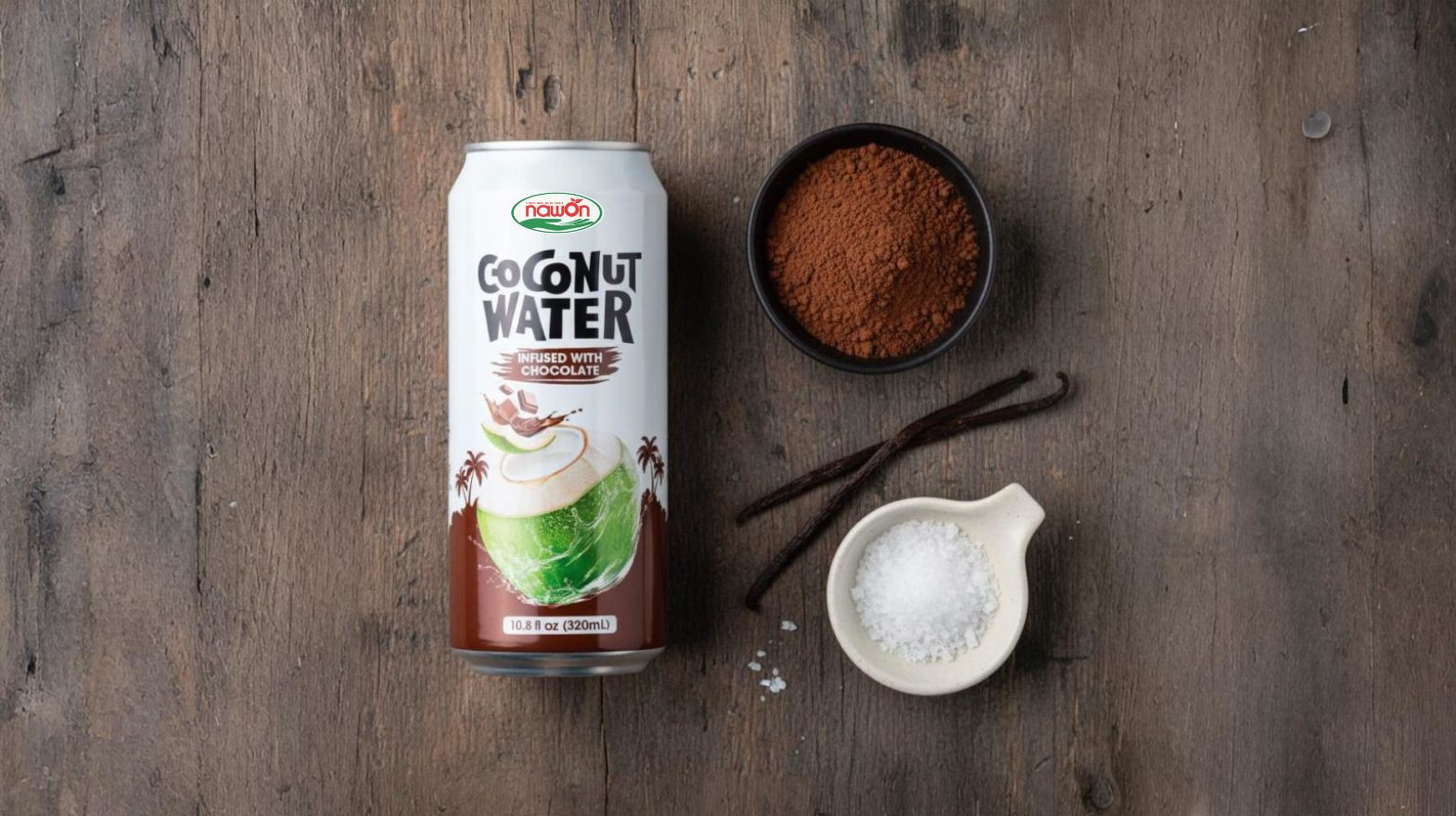 coconut water with chocolate coconut water with chocolate