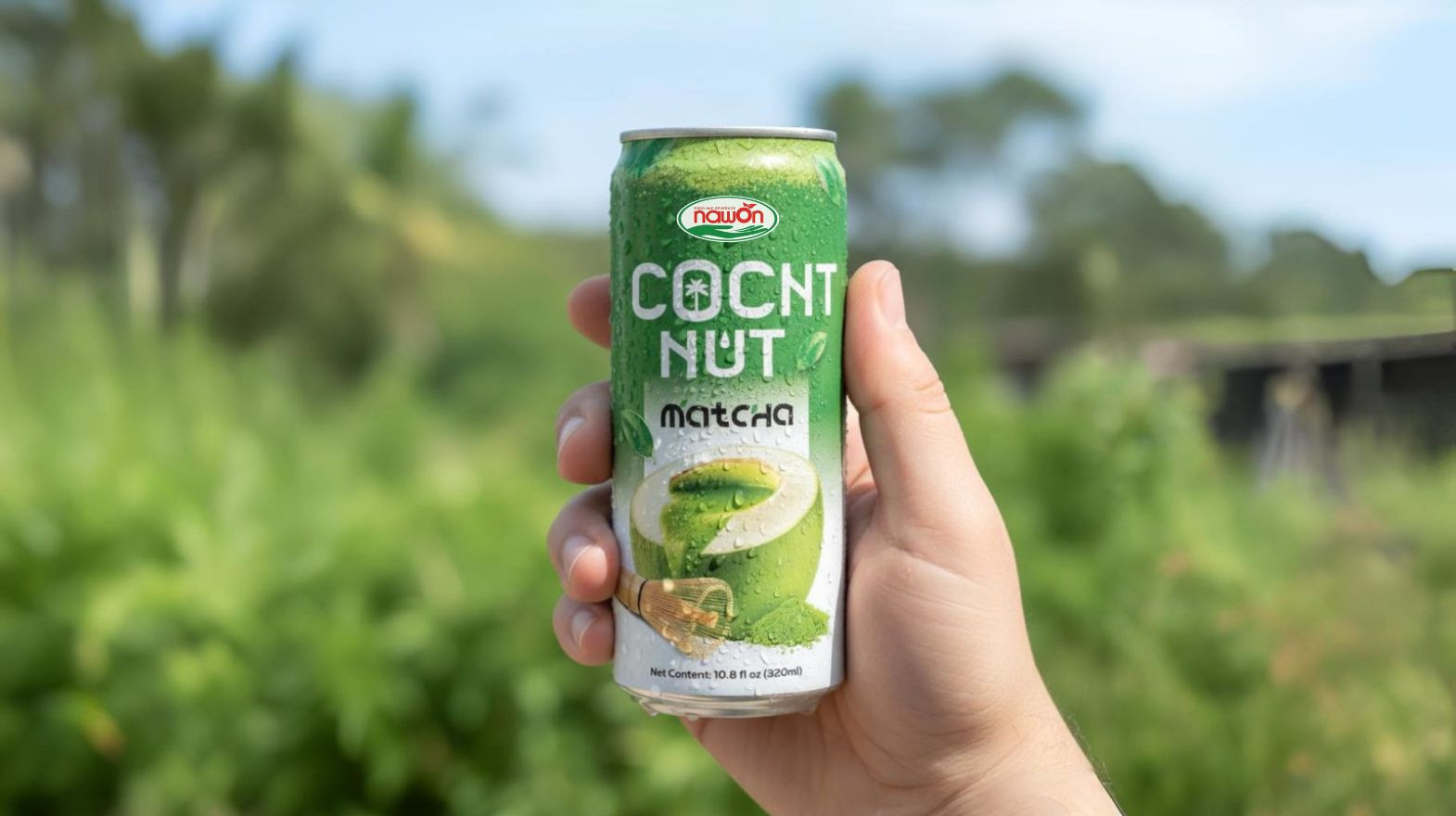 matcha coconut water matcha coconut water