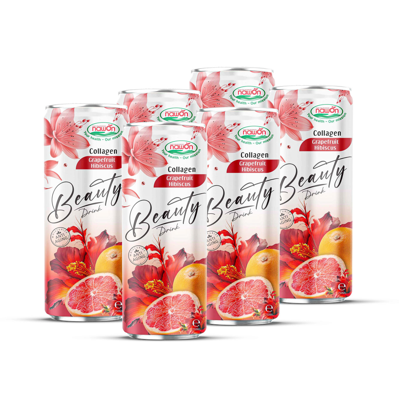 can 250ml 8 45 fl oz collagen beauty drink infused with bright grapefruit and delicate hibiscus (2)