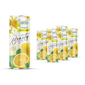 can 250ml 8 45 fl oz cooling collagen beauty drink with zesty lemon and fresh mint touch 2