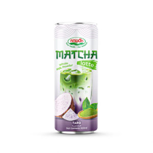 can 320ml 10 8 fl oz fresh whole milk powder matcha latte with a soft and creamy taro flavor taste 1
