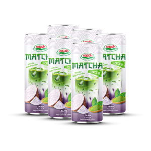 can 320ml 10 8 fl oz fresh whole milk powder matcha latte with a soft and creamy taro flavor taste