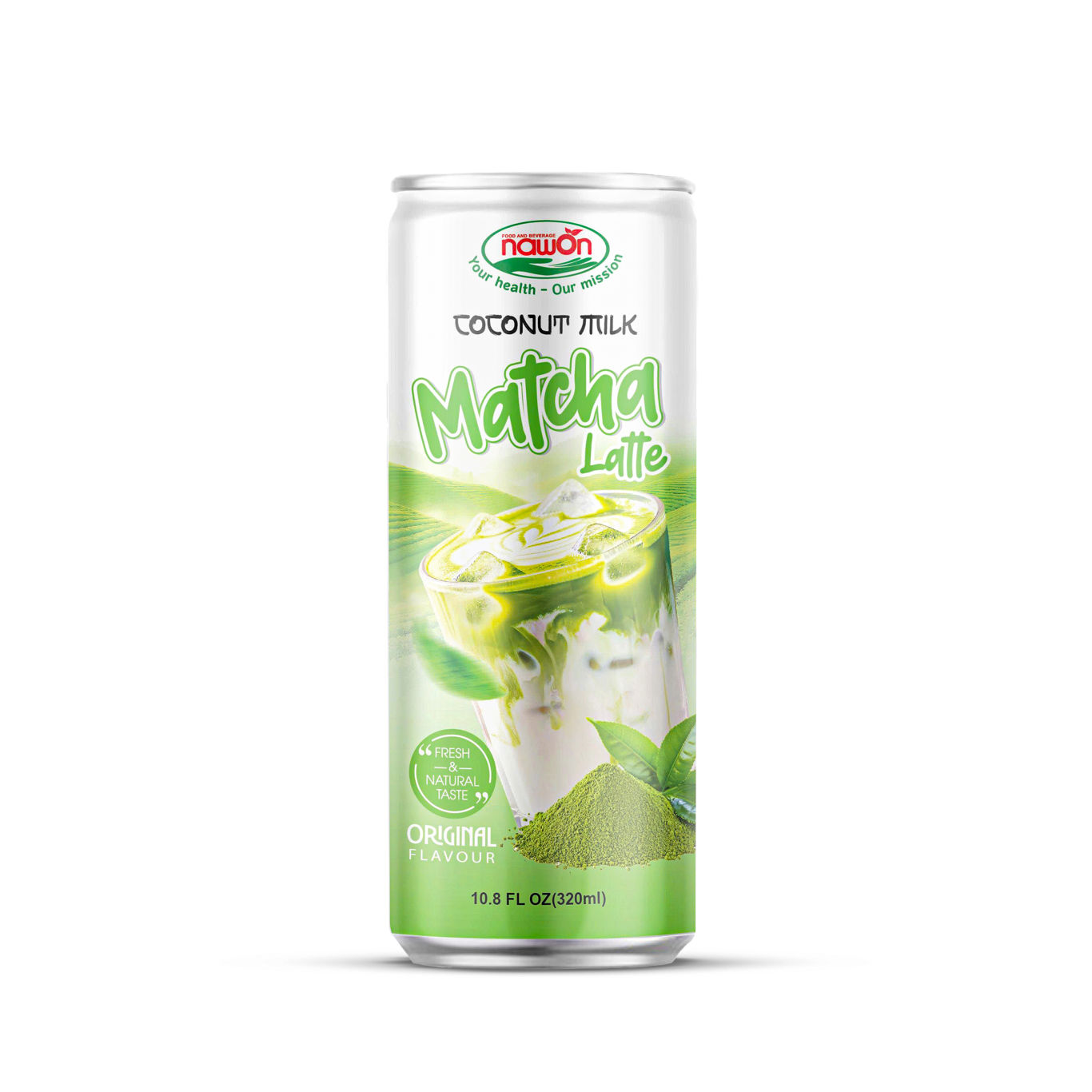 can 320ml 10 82 fl oz coconut milk matcha latte original flavor vegan drink