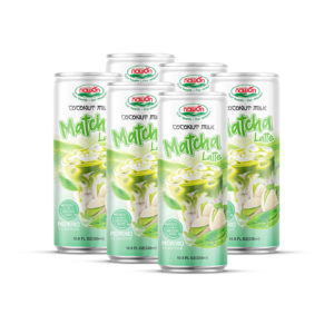 can 320ml 10 82 fl oz plant based coconut milk matcha latte with pistachio flavor drink 1