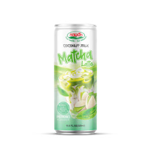 can 320ml 10 82 fl oz plant based coconut milk matcha latte with pistachio flavor drink