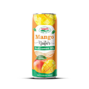 can 320ml 10 82 fl oz premium mango juice nectar with a smooth and delicately sweet taste