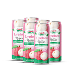can 320ml 10 82 fl oz refreshing lychee juice nectar with a naturally sweet and fragrant flavor 1
